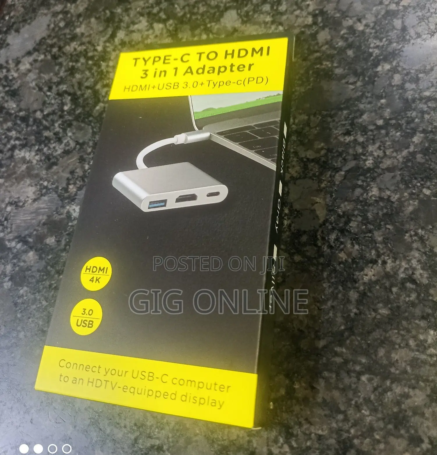 Newtypec- To HDTV 3in 1adapter