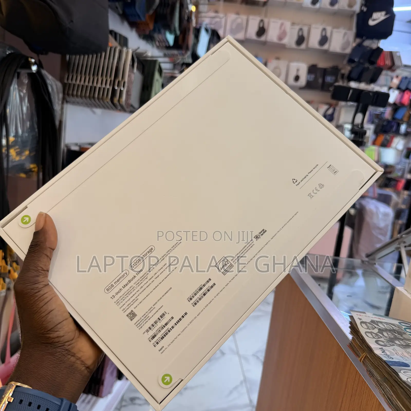 New Laptop Apple MacBook Neo 2026 8GB Apple M5 SSD 512GB