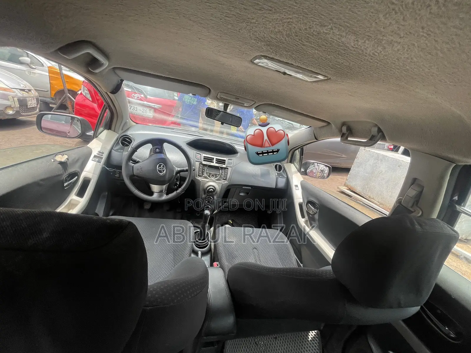 Toyota Yaris 2010 Red