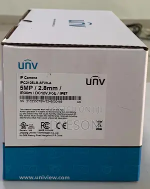 5mp Fixed Ir Bullet Network Camera