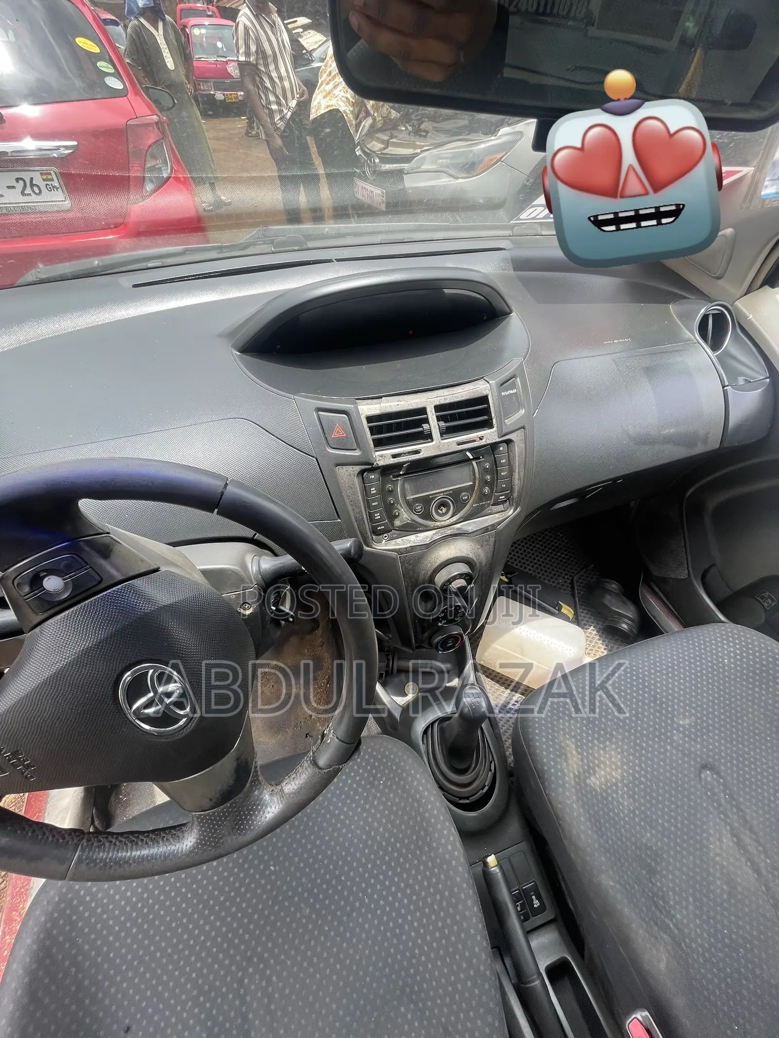 Toyota Yaris 2010 Red