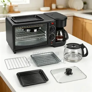 3-in-1 Breakfast Maker – Sandwich, Toast & Egg Maker
