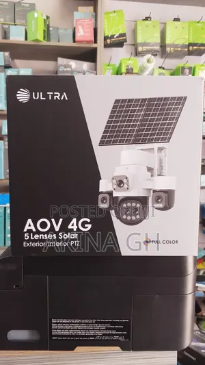 Ultra AOV 4G 5lenses Solar Exterior/Interior PTZ