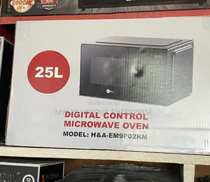 H a 25L Digital Control Microwave Oven - Spacious