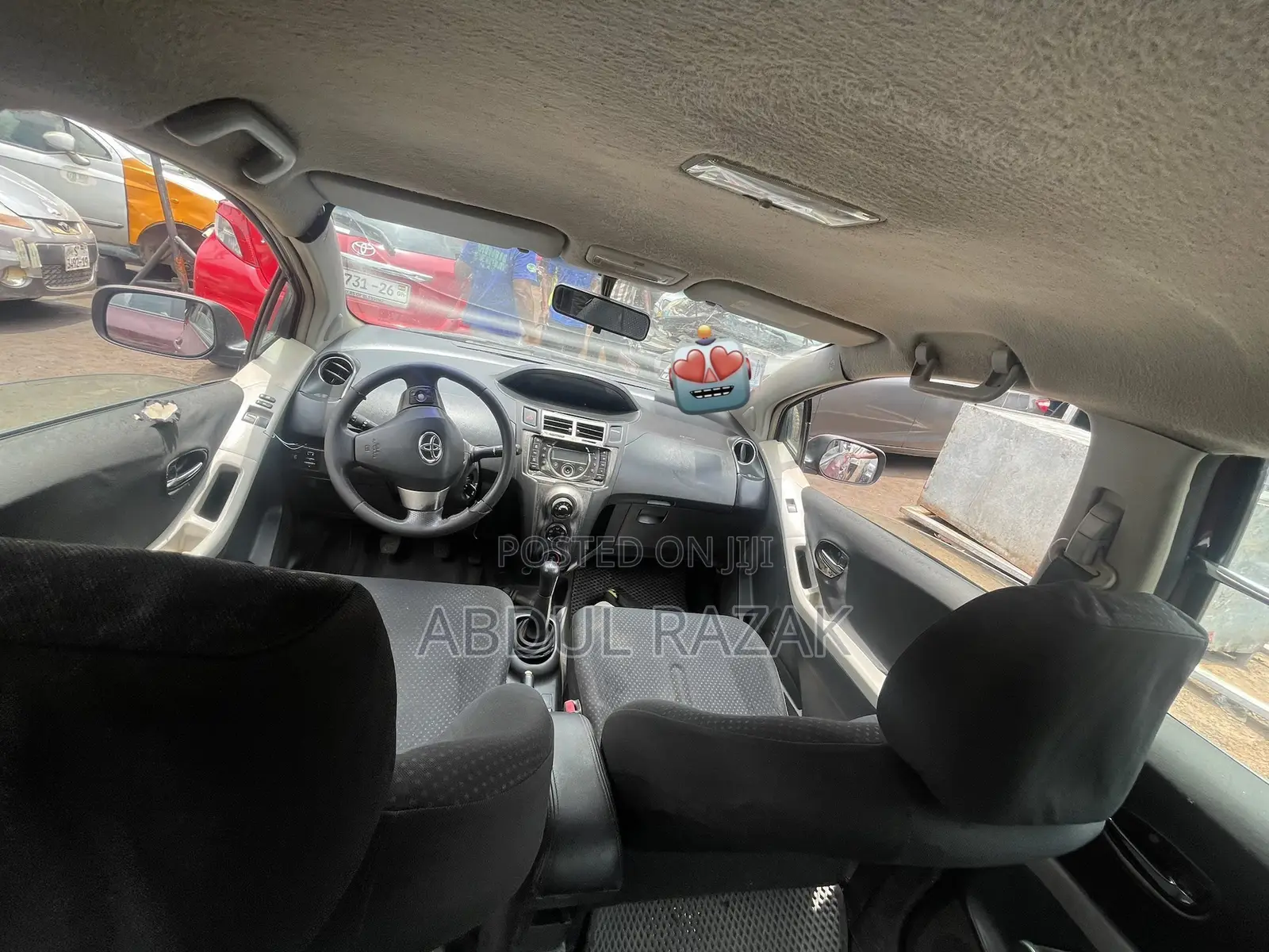 Toyota Yaris 2010 Red