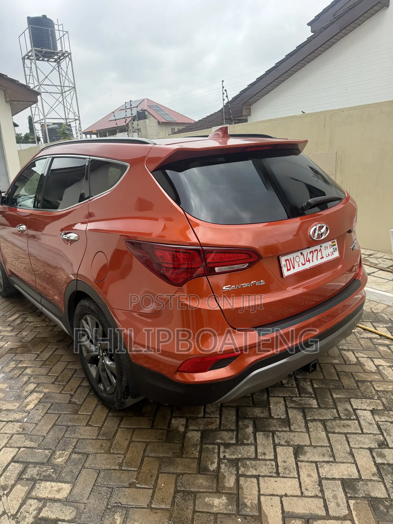 Hyundai Santa Fe Limited Ultimate AWD 2017 Orange