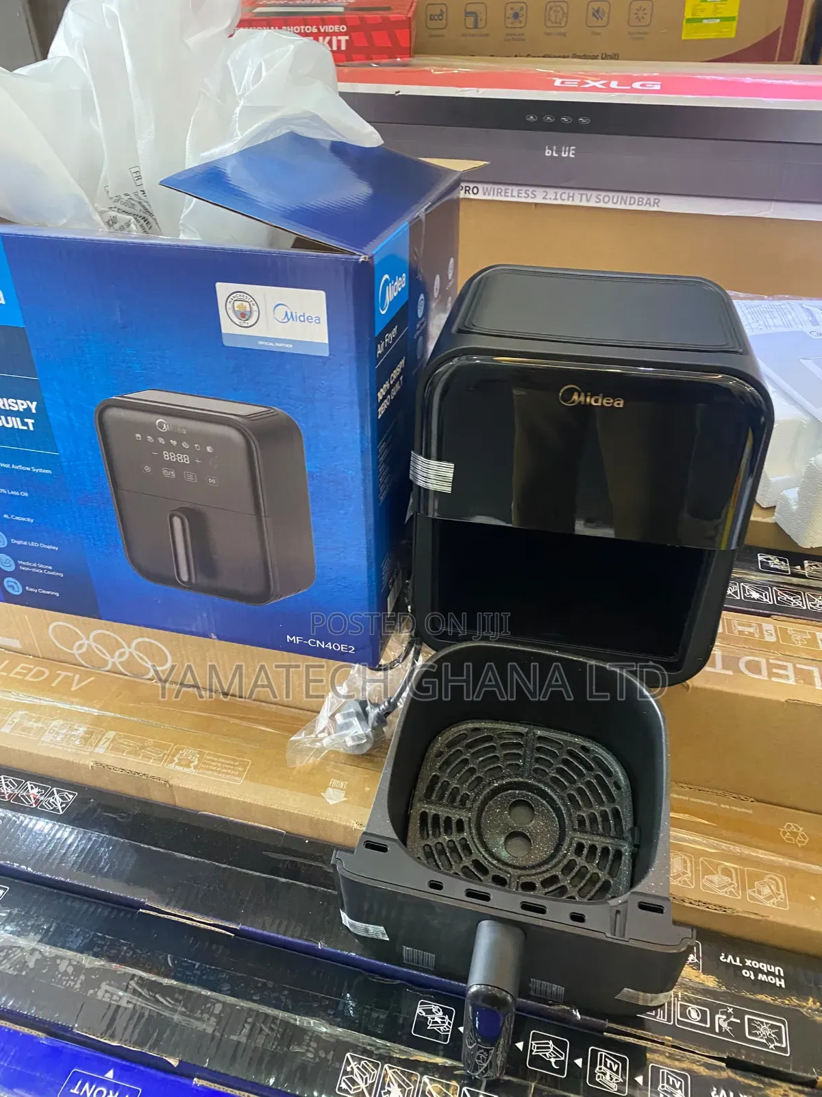 MIDEA 4 LITRE AIR FRYER WITH Touch Control and 100% CRISPY Zero Guilt