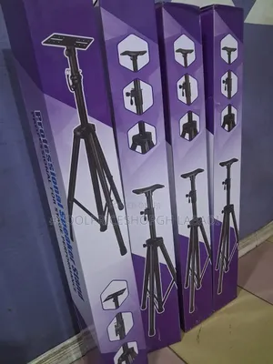 Speaker Stand With Tripod Height-Adjustable