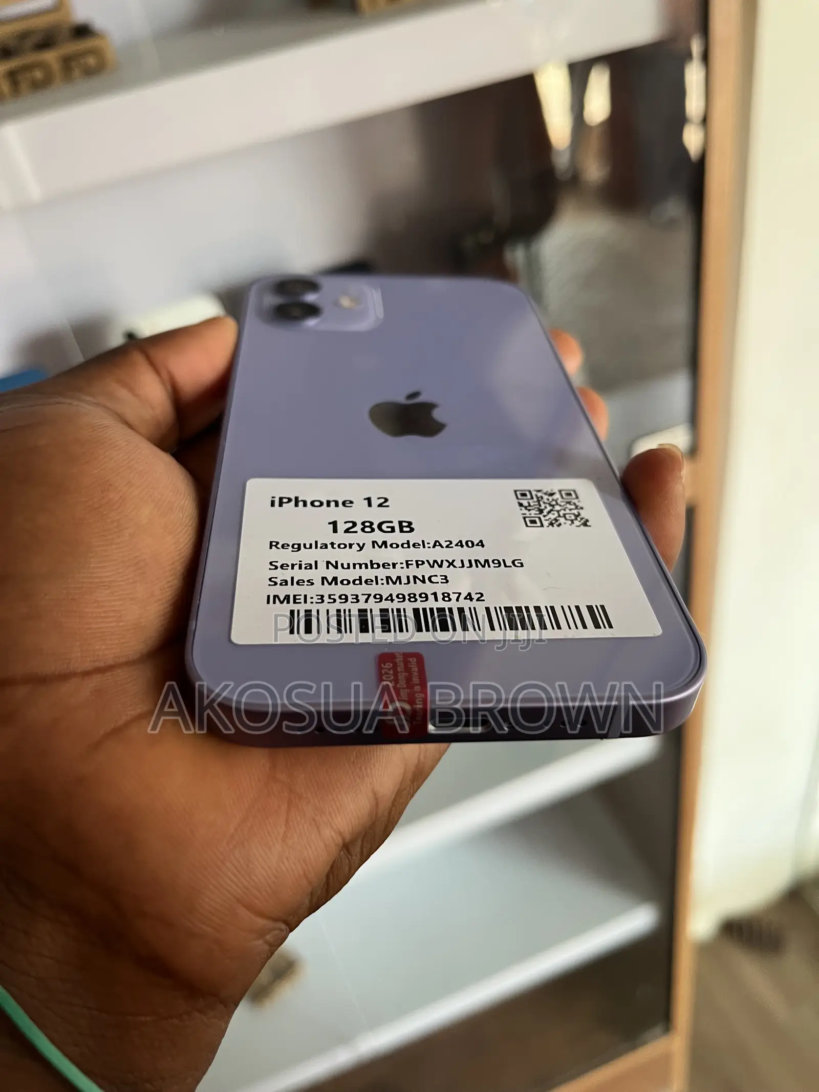 Apple iPhone 12 128 GB Purple