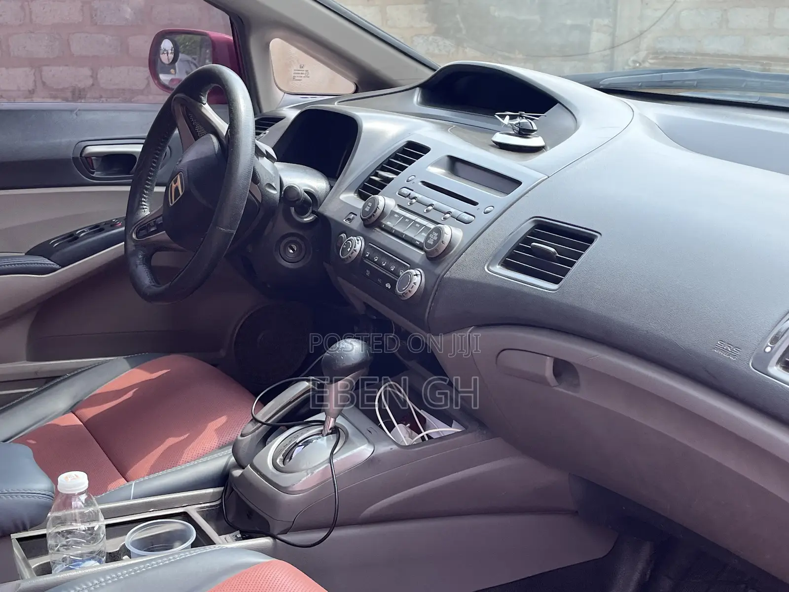 Honda Civic EX Sedan 2010 Red