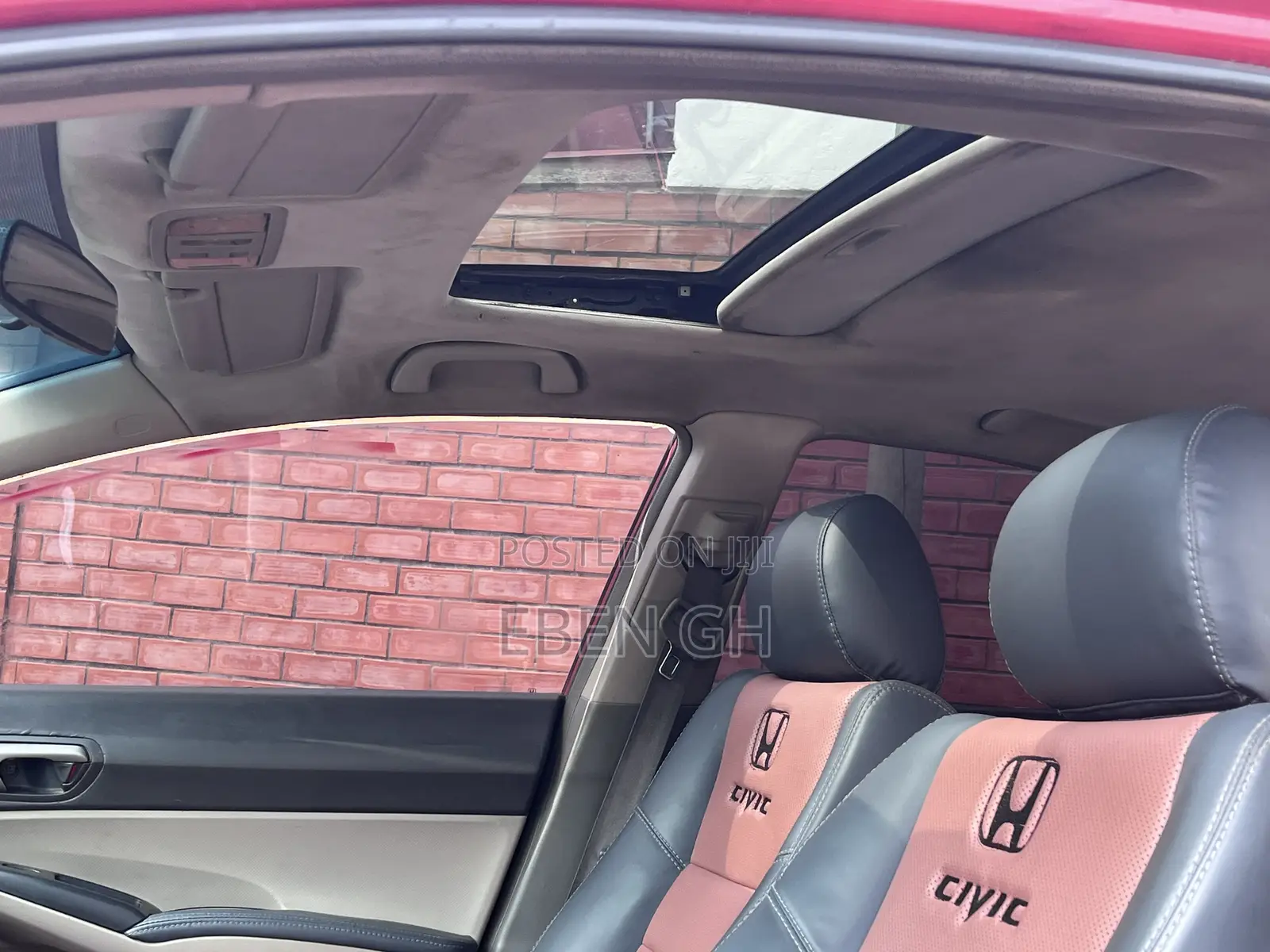 Honda Civic EX Sedan 2010 Red