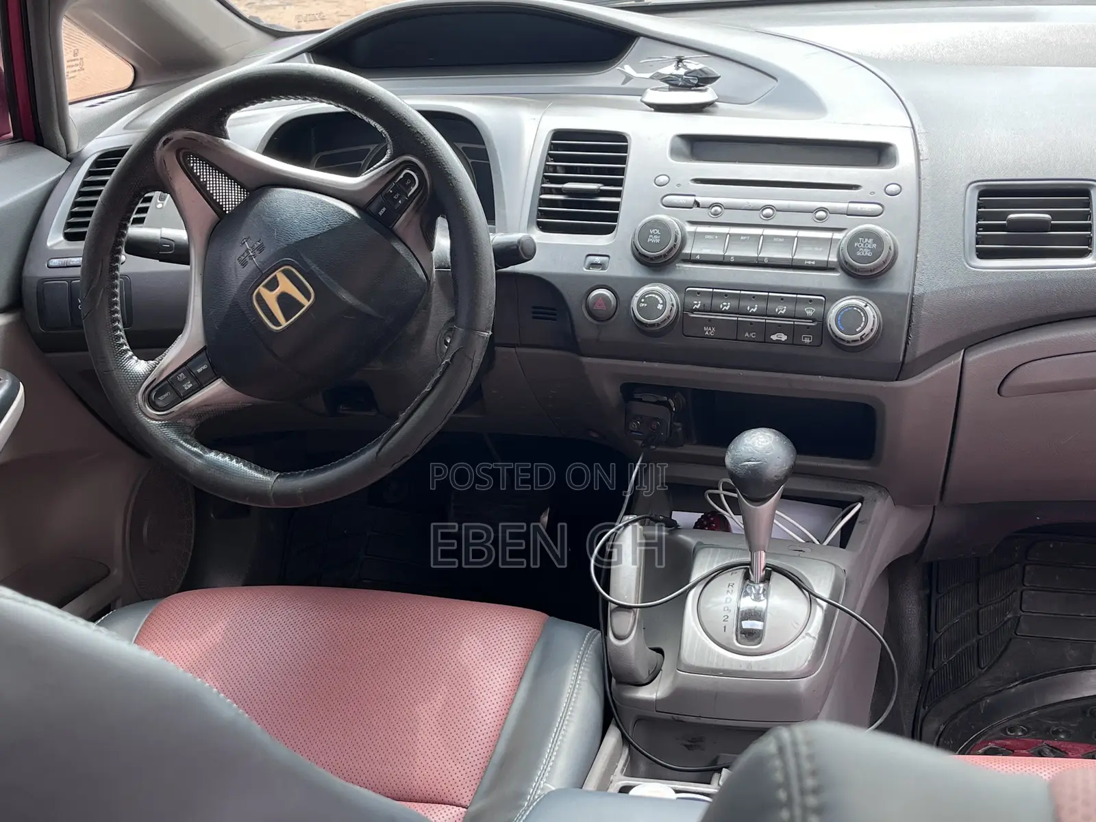 Honda Civic EX Sedan 2010 Red