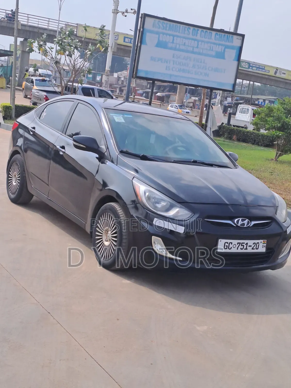 Hyundai Accent 2013 Black