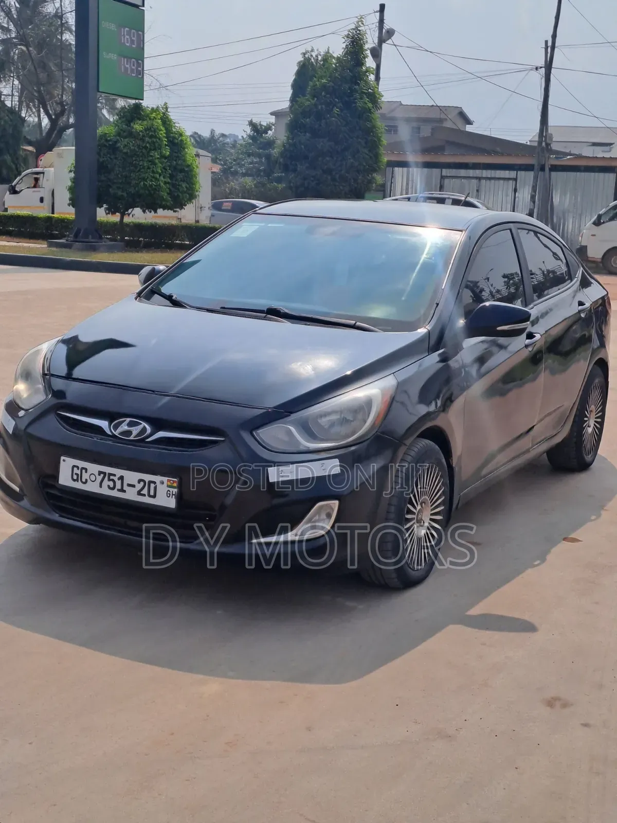 Hyundai Accent 2013 Black