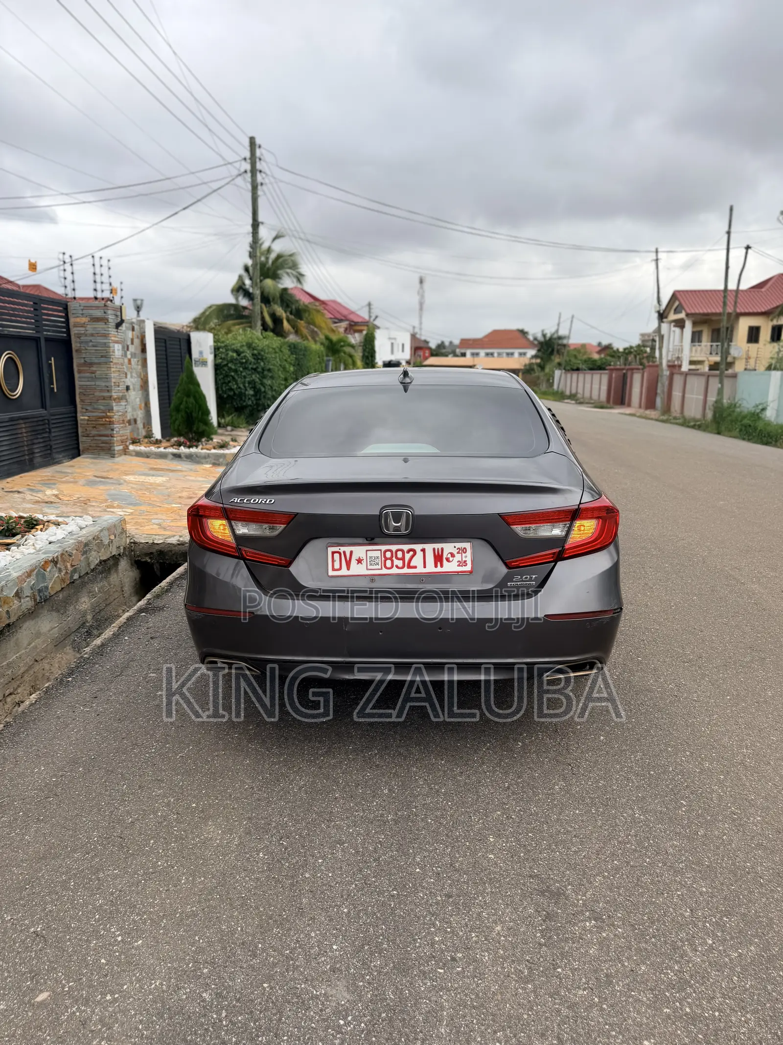 Honda Accord Touring 2.0T 2018 Gray