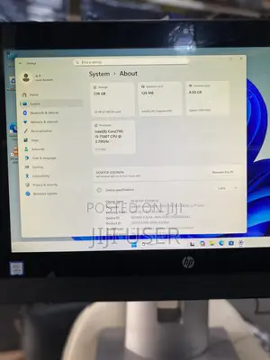 Desktop Computer HP ProOne 400 G3 8GB Intel Core i5 SSD 256GB