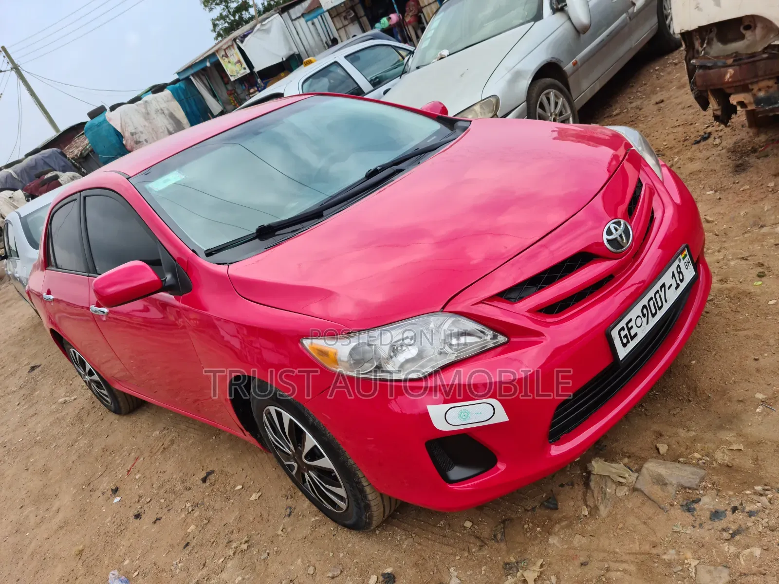 Toyota Corolla 2013 Red