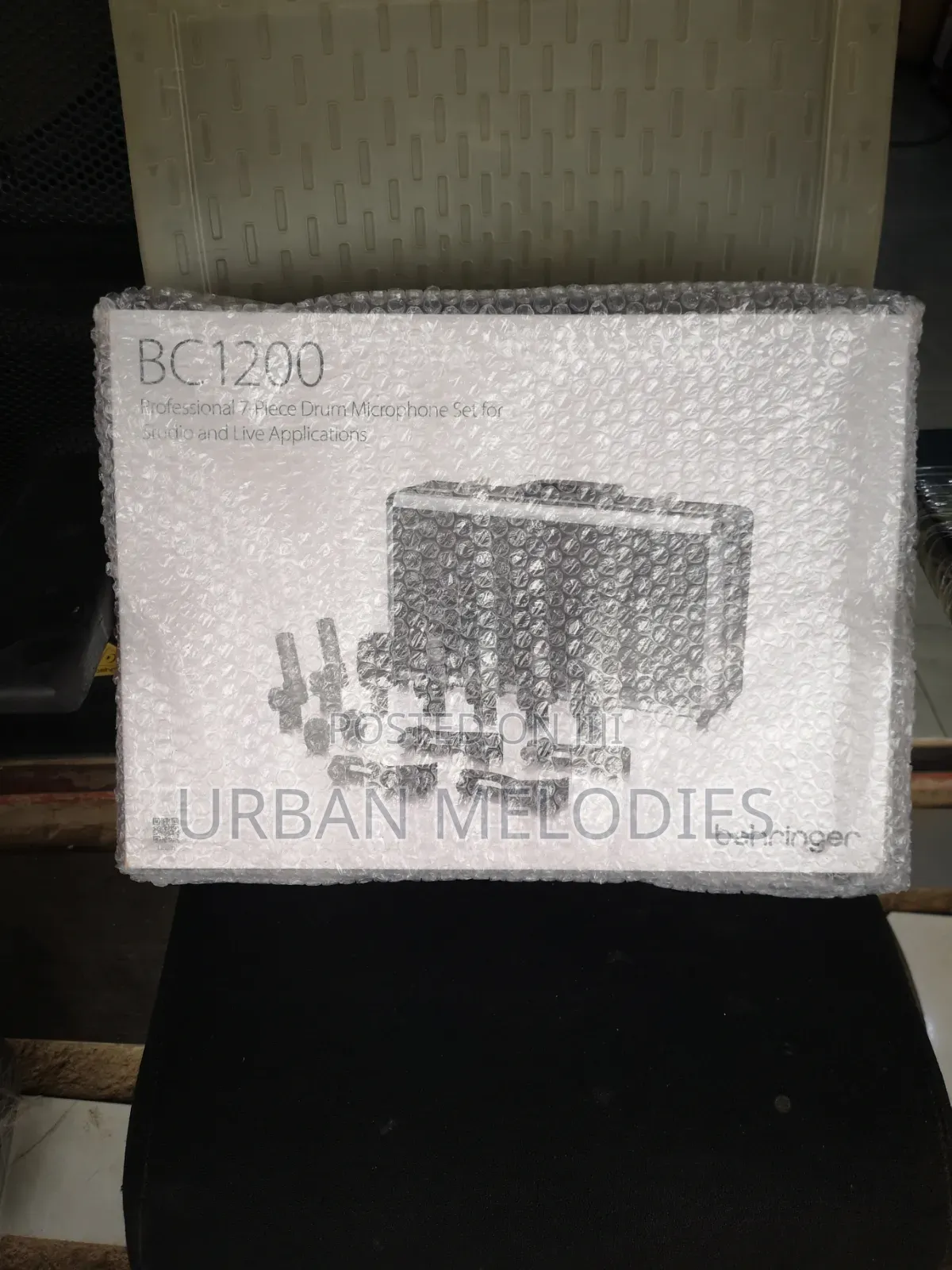 Behringer BC1200 Professional 7-Piece Drum Microphone Set.