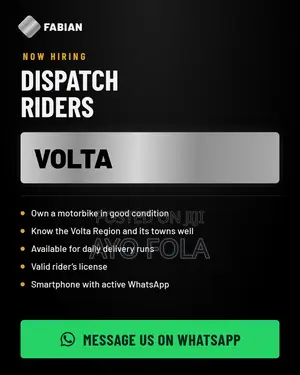 Dispatch Rider Needed