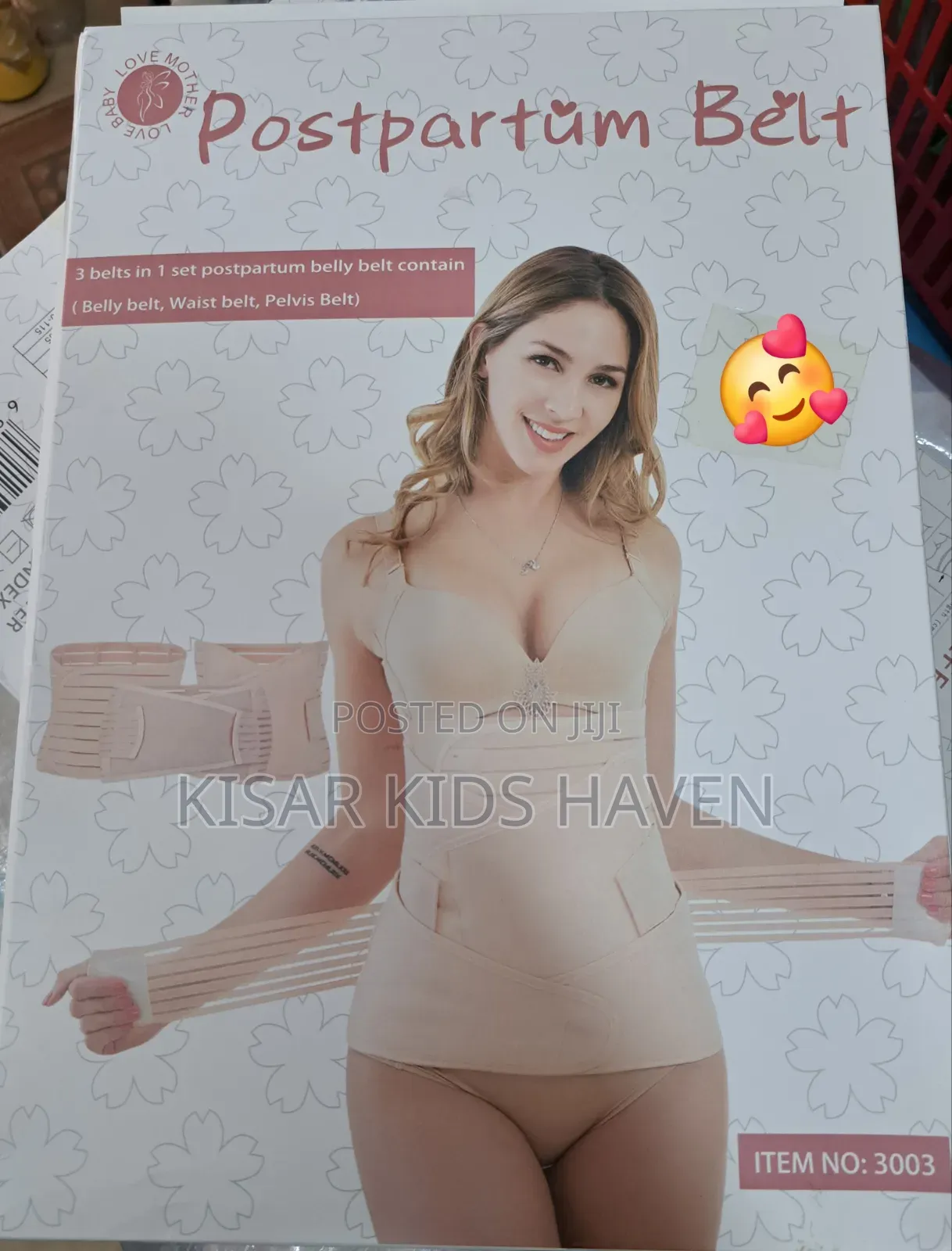 3 in 1 Postpartum Belly  Belt ( Size L, XL)