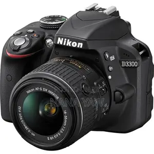 Nikon D3300 With 18-55mm Lens