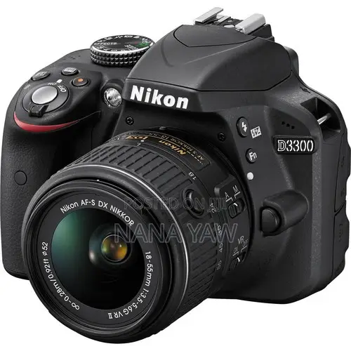 Nikon D3300 With 18-55mm Lens