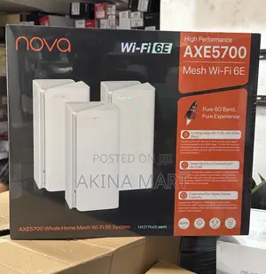 Tenda AXE5700 Pro (3pack) Mx21pro Whole Home Mesh Wifi 6