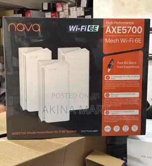 Tenda AXE5700 Pro (3pack) Mx21pro Whole Home Mesh Wifi 6