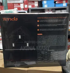 Tenda AXE5700 Pro (3pack) Mx21pro Whole Home Mesh Wifi 6