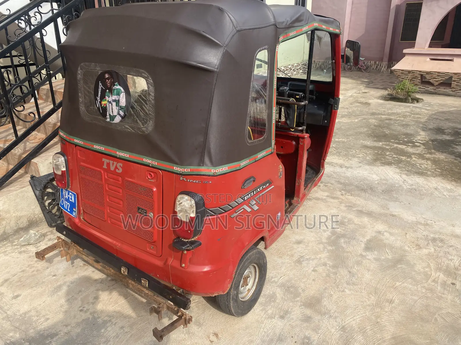 TVS King Cargo 2024 Red