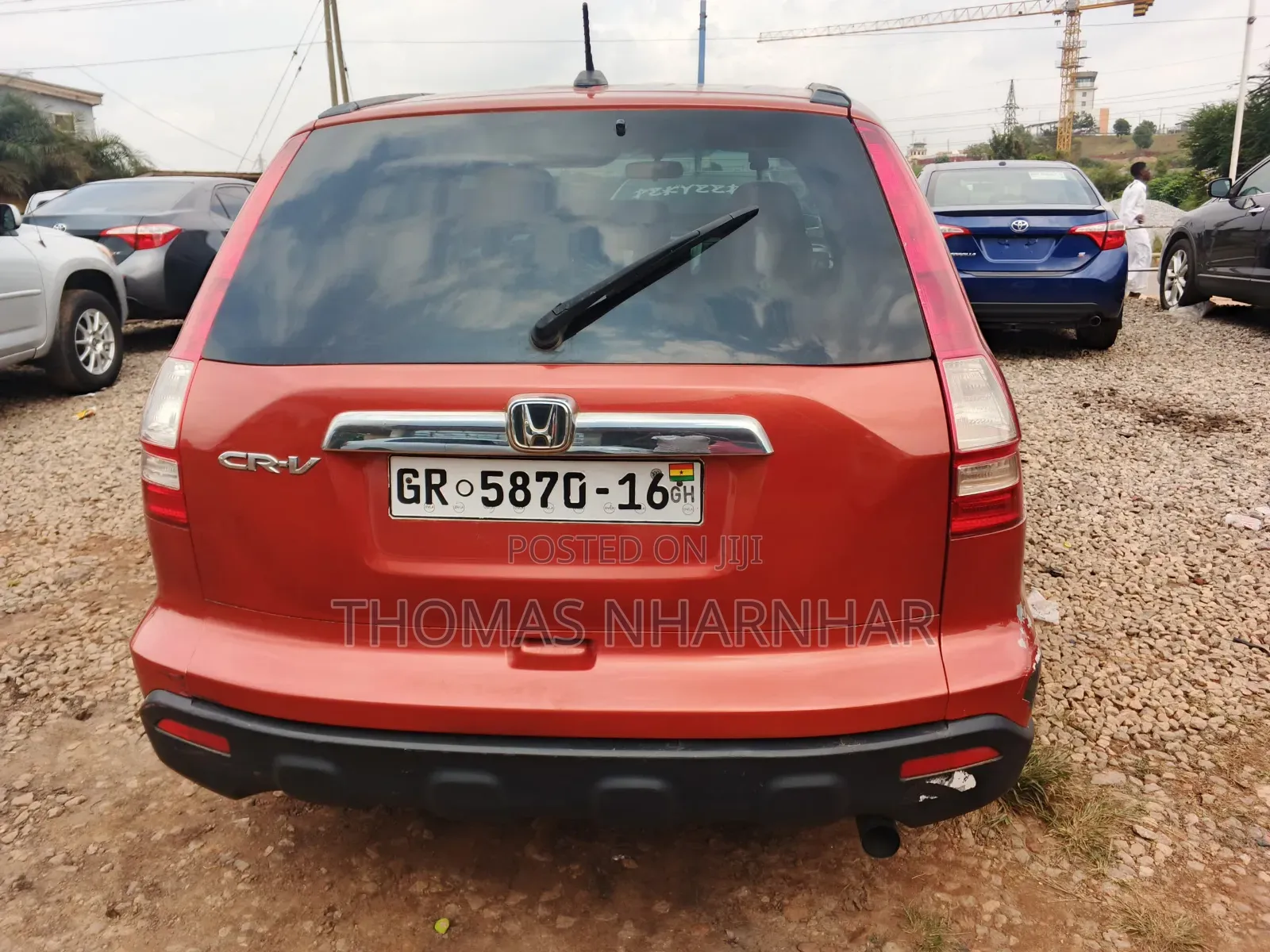 Honda CR-V 2009 Red
