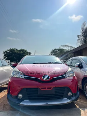 Toyota Vitz 2015 Red