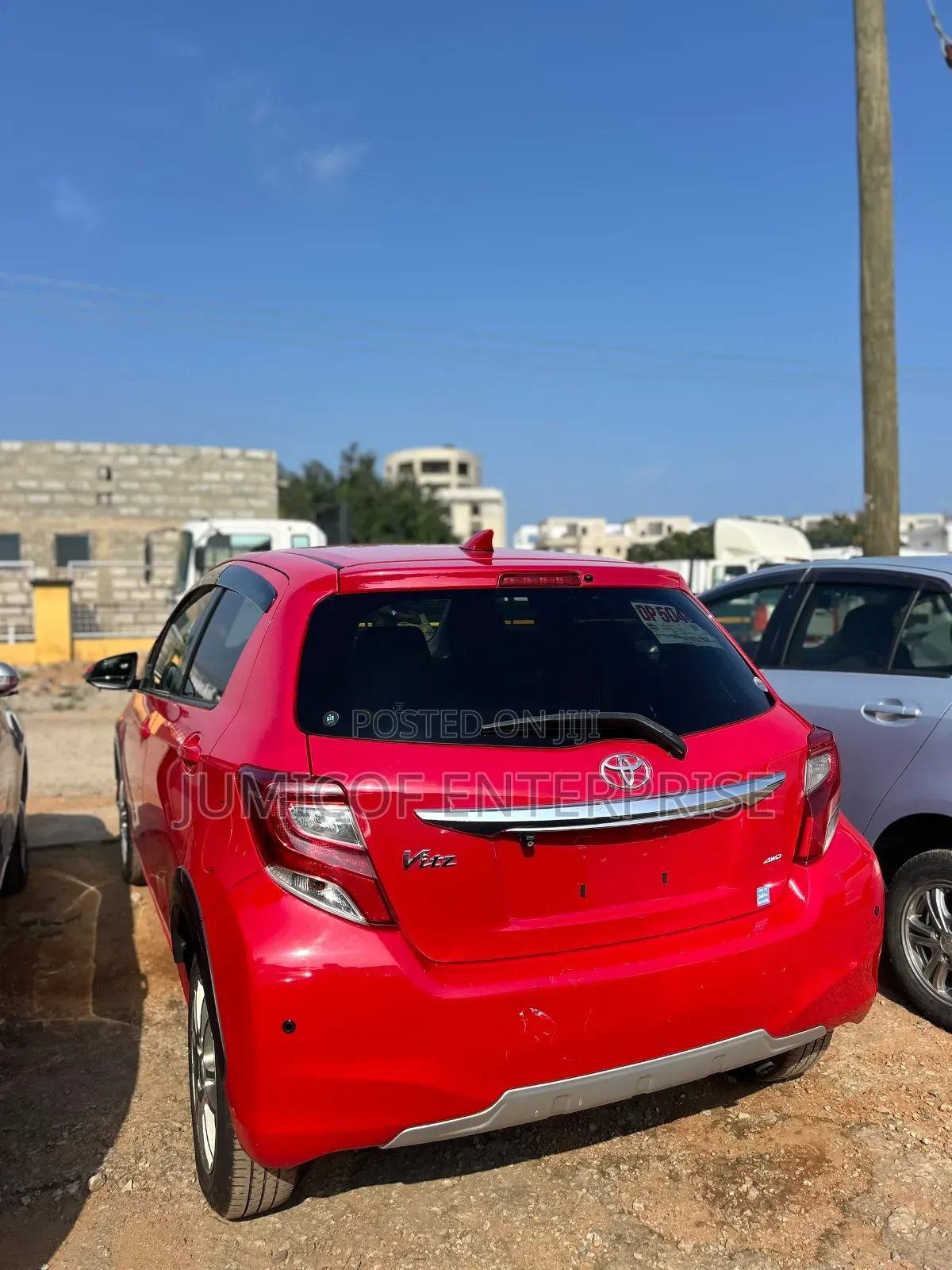 Toyota Vitz 2015 Red