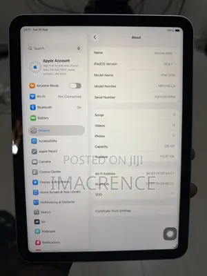 Apple iPad (2025) 128 GB Gray