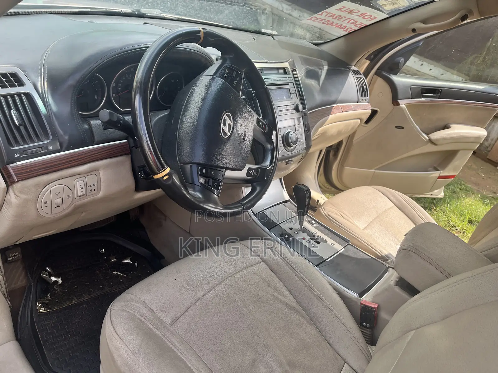 Hyundai Santa Fe 2010 Gold