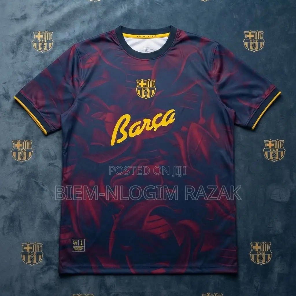 Original Manchester United, Barcelona and Liverpool Jerseys Available