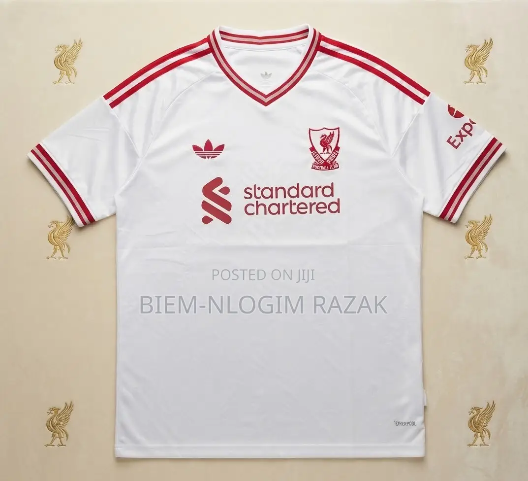 Original Manchester United, Barcelona and Liverpool Jerseys Available