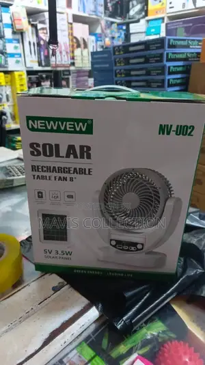 Rechargeable Table Fan