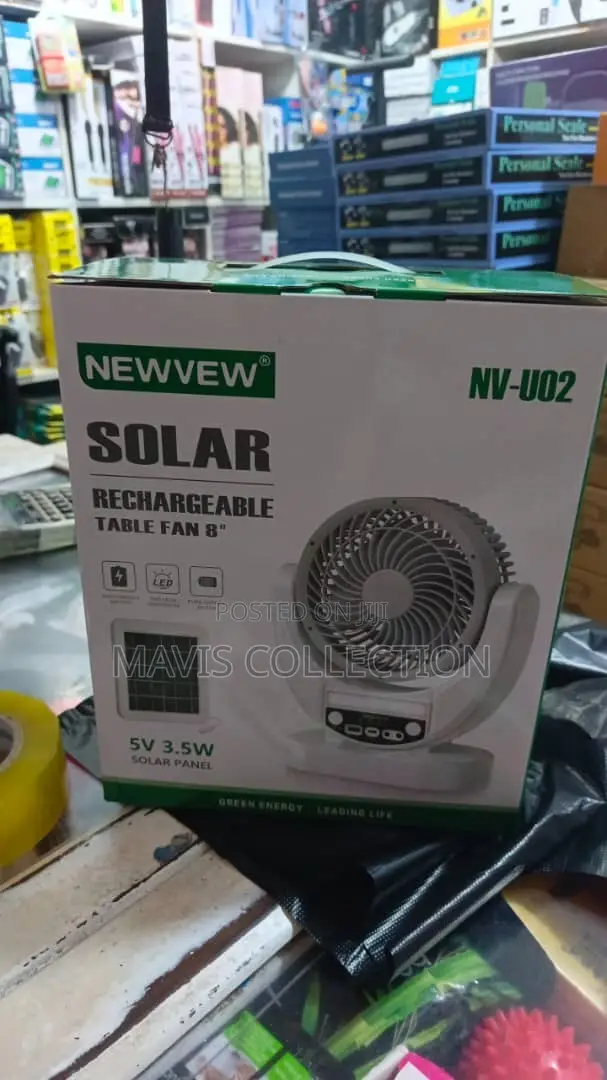 Rechargeable Table Fan
