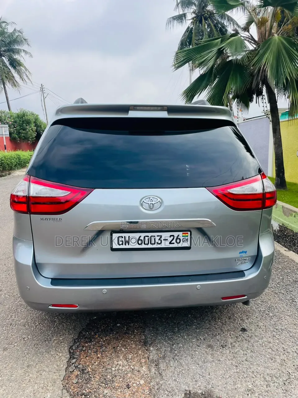 Toyota Sienna 2016 Gray