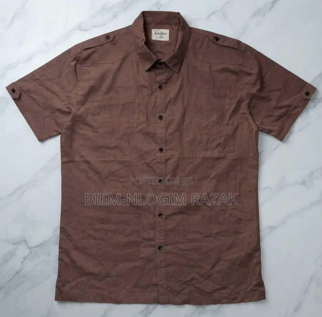 Original Check-Check N Plain Short Sleeves Shirts Available in Stock