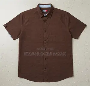 Original Check-Check N Plain Short Sleeves Shirts Available in Stock