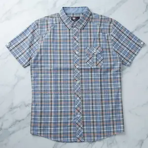 Original Check-Check N Plain Short Sleeves Shirts Available in Stock