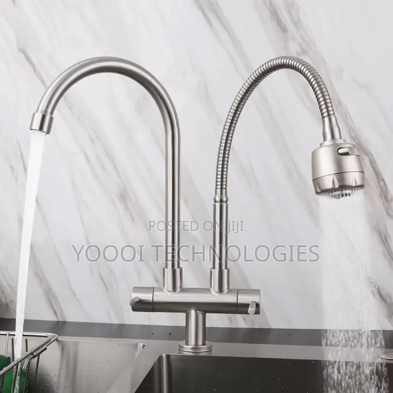 Stainless Steel Duaul Kitchen Sink Faucet/ Tap