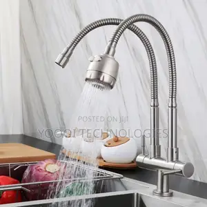 Stainless Steel Duaul Kitchen Sink Faucet/ Tap