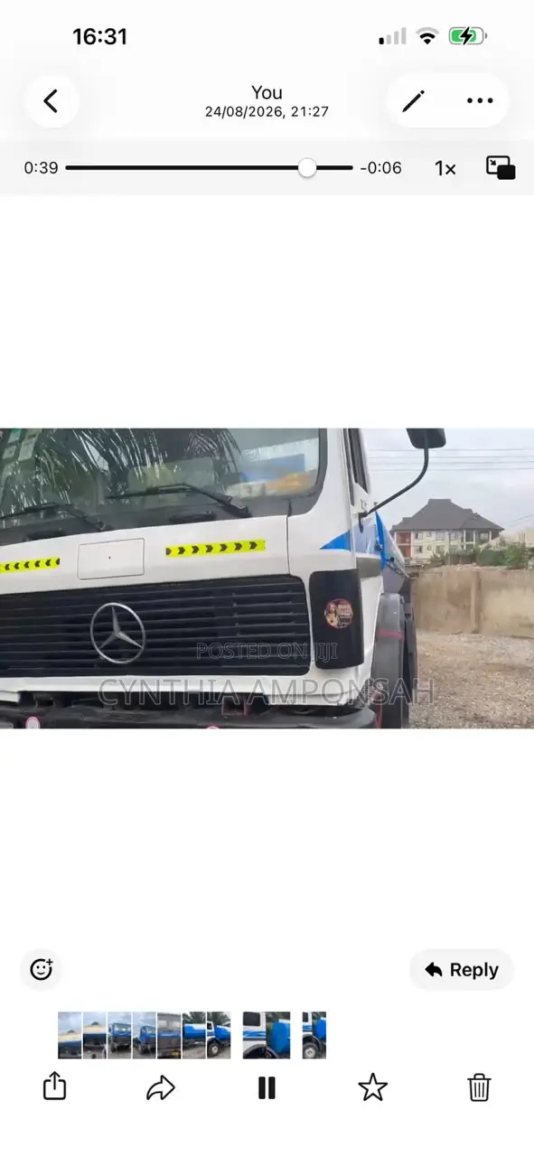 Water Tanker Car