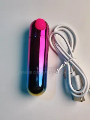 Rainbow Bullet Vibrator USB Rechargeable Clitoral Women Sex Toy