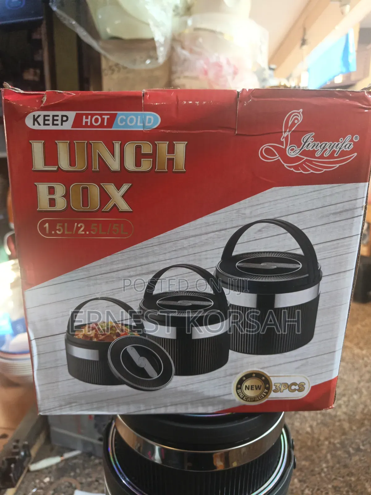 3 Sets Lunch Bix ( Hot /Cold)