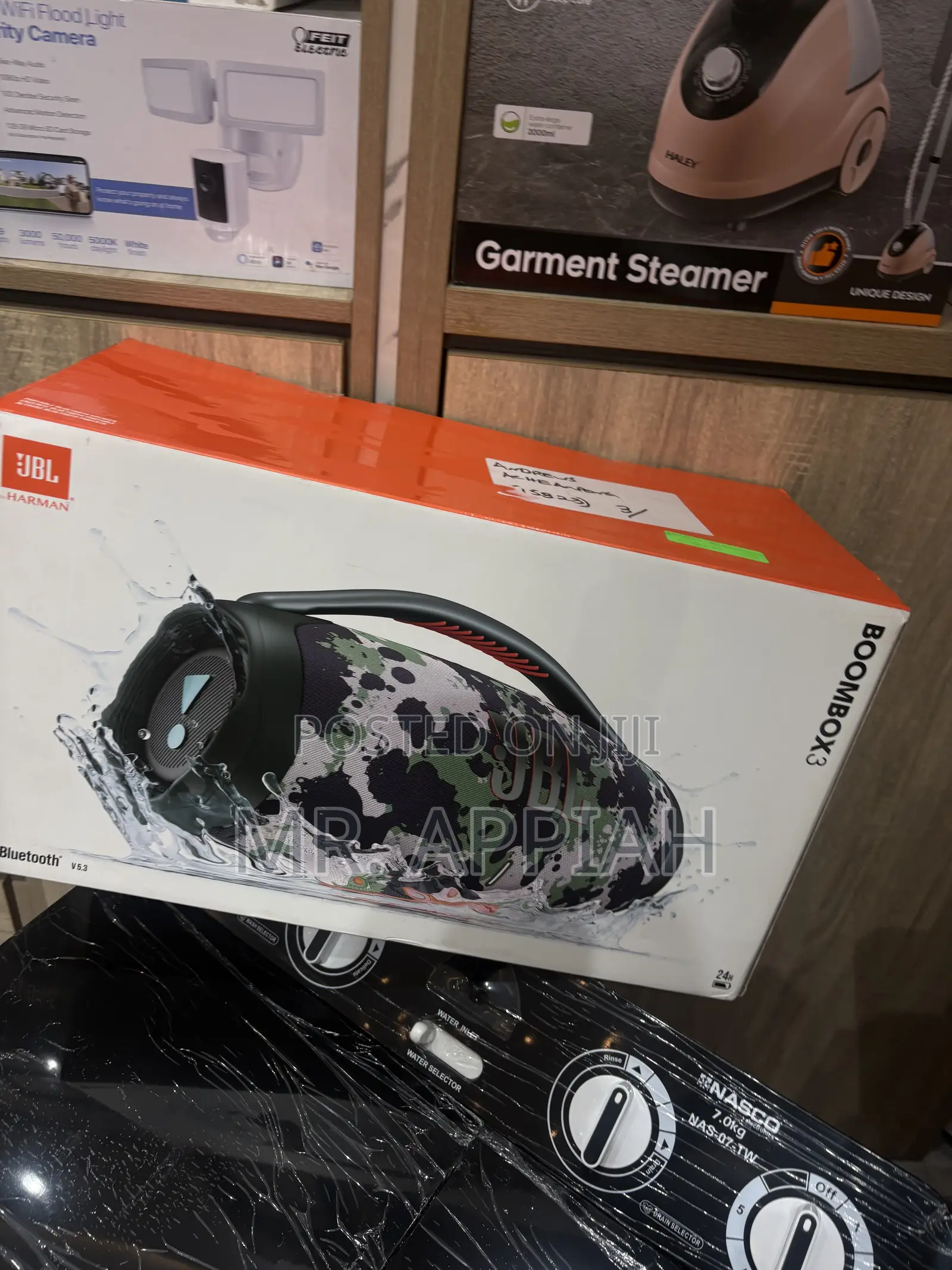 Super Classic JBL Boombox 3 Portable Wireless Speaker..