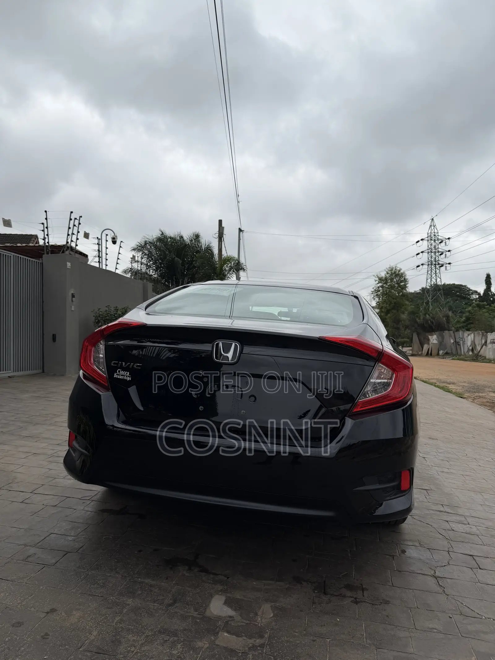 Honda Civic EX 4dr Sedan (1.5L 4cyl) 2016 Black